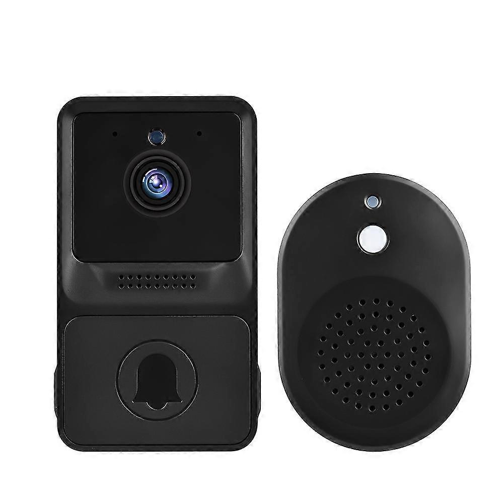 Mini Noir / gris Smart Wireless Doorbell Multi-purpose Waterproof Camera pour la sécurité à la maison