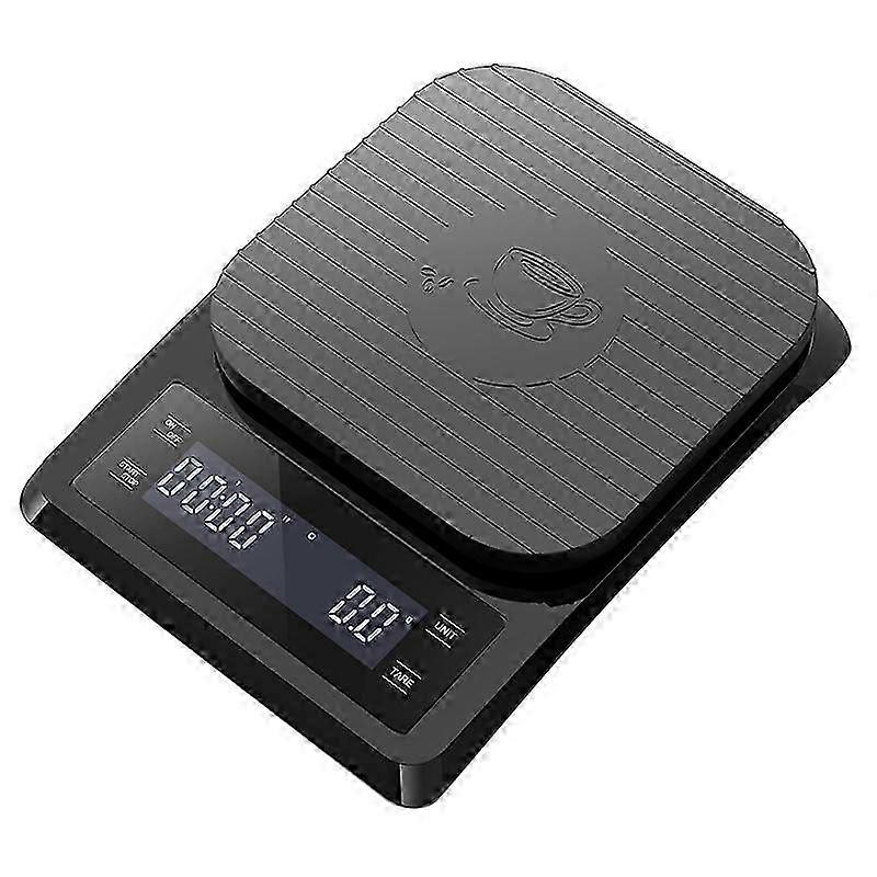 Digital Coffee Scale With Timer - Espresso Scale For Pour Over Drip Maker 0.1g High Precision Scale
