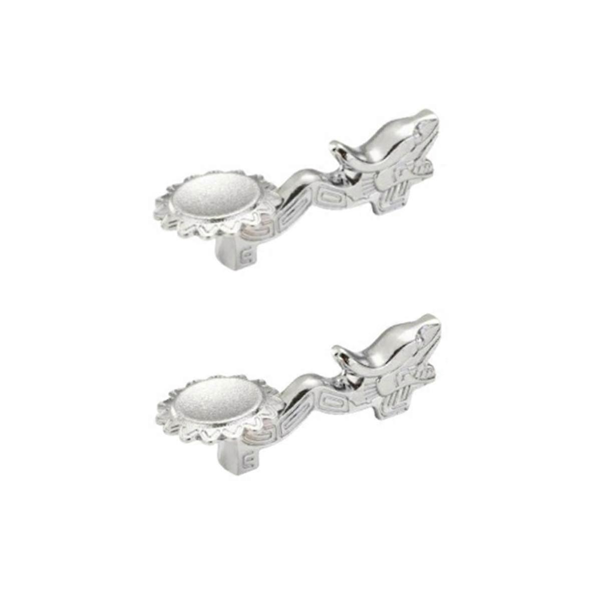 Chopsticks Holder Alloy Retro Dragon Chopsticks Rack Knife Spoon Fork Stand Chopstick Rest,Silver 2