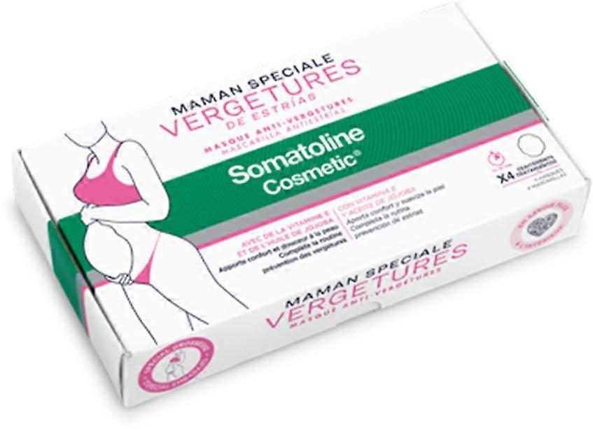 Somatoline 化妆品抗妊娠纹孕妇面膜 4 片