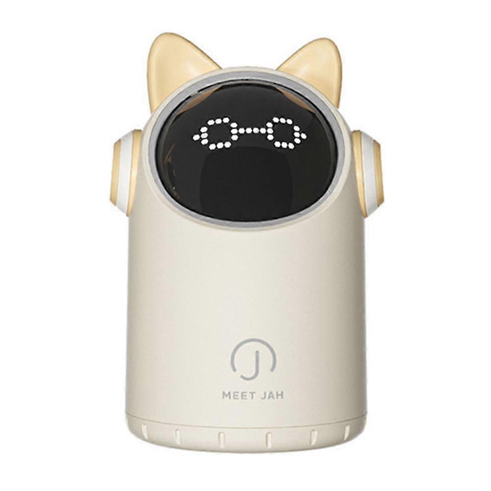 Desktop Trash Can Large Capacity Anti-Pinch Function Compact Motion Sensor Waste Basket Automatic Garbage Can with Spherical Display