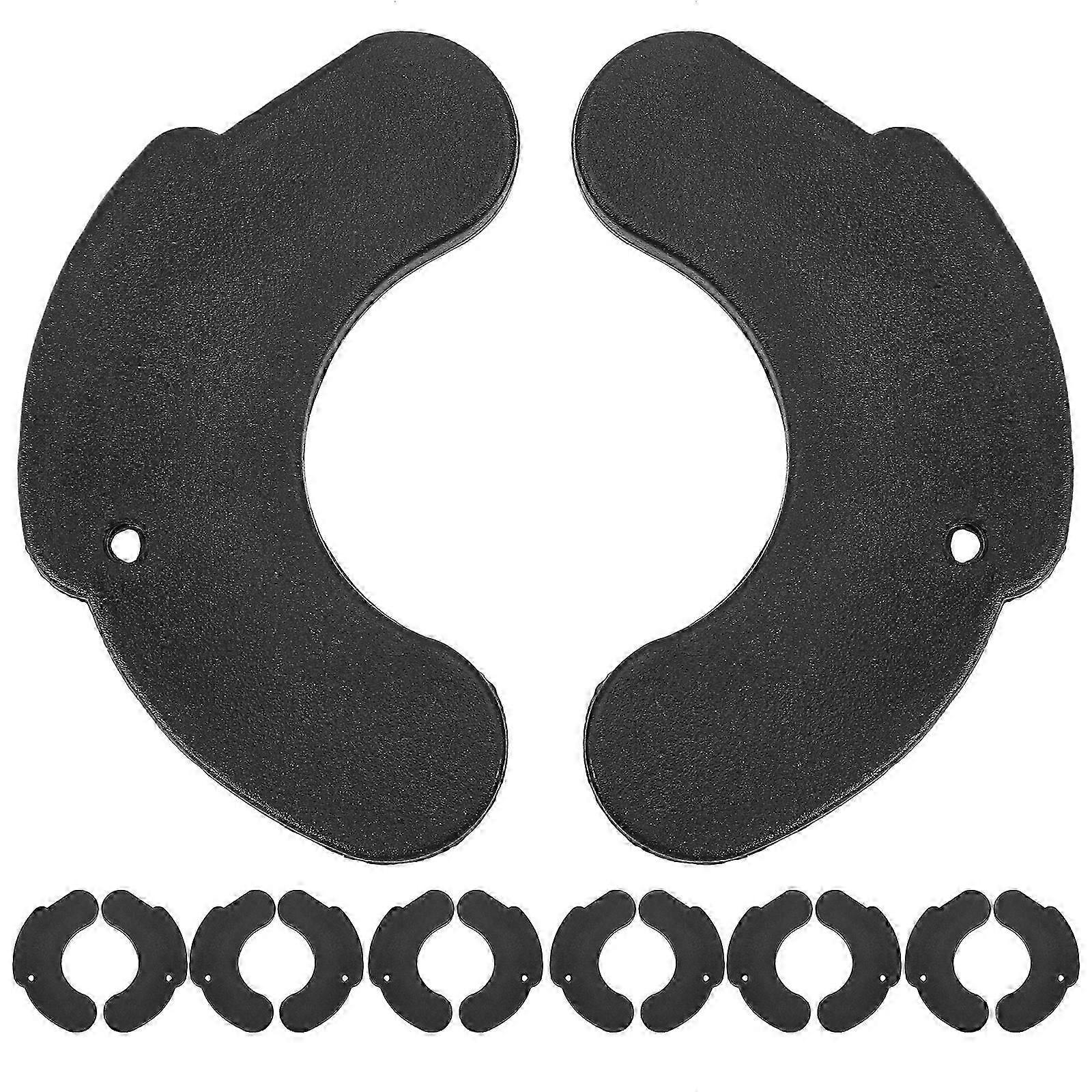 6 Pairs  Useful Dumbbells Holders Dumbbells Shockproof Pads Fitness Tools