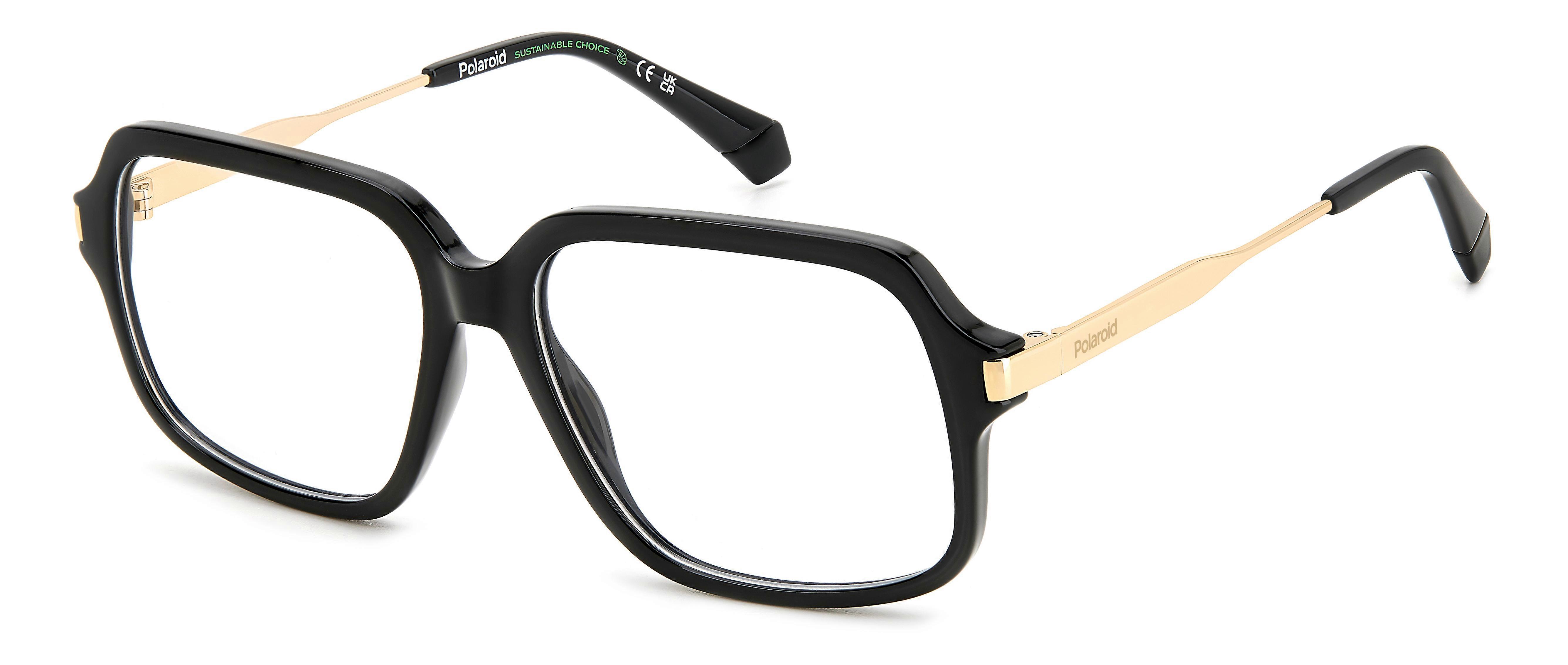 Eyewear Frames POLAROID PLD D529 807 BLACK 55/15/140 UNISEX