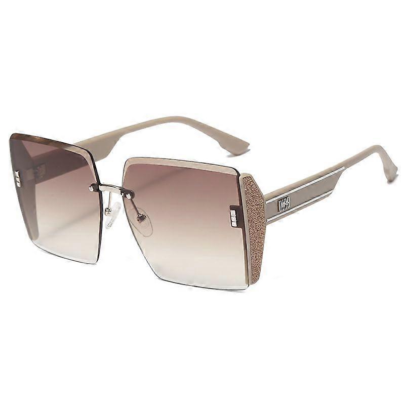 Square Oversized Sunglasses for Women Men Flat Top Fashion Shades