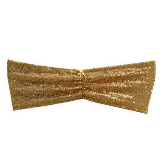 Chair Back Band Reusable Long-lasting Elegant Sequin Chair Band for Wedding Banquet Party Decoratuin
