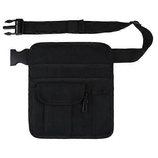Waist Strap Easy Bag with Adjustable Fanny Pack to Clean Large Capacity Fastener Tape