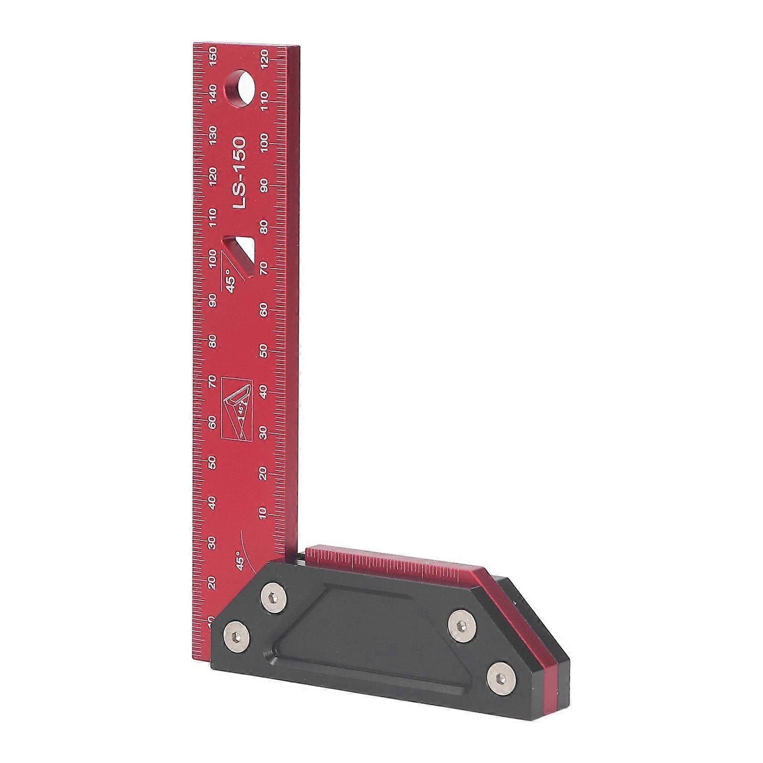 woodworking angle ruler l measurements ruler l square ruler double 45 degree