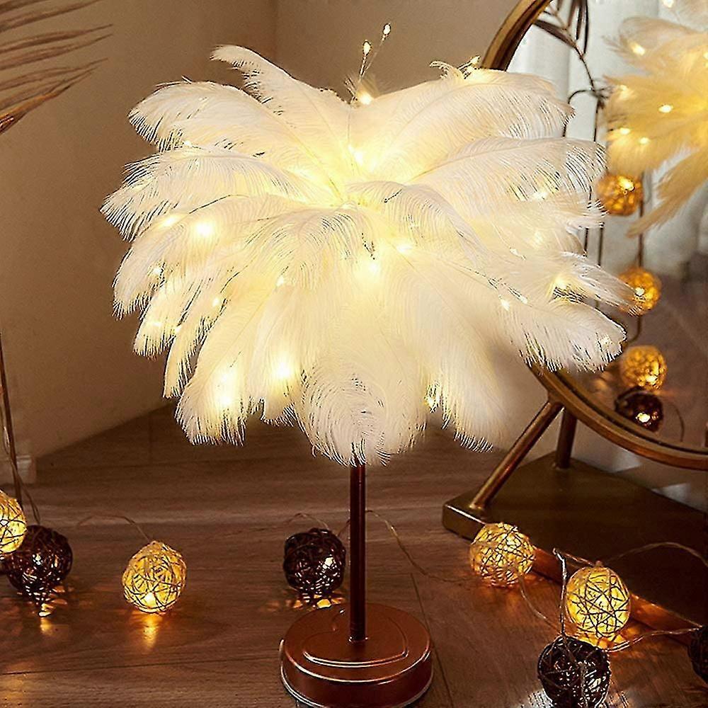 Led Spring Table Lamp With Remote Control, 3-speed Ti / 3-speed Brightness Adjustment (25% / 50% / 100%) / 3-speed Mode Setting, Modern Nordic