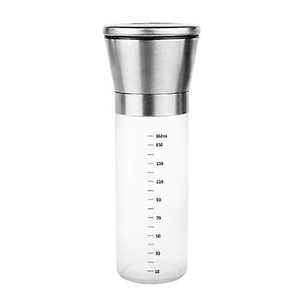 High Borosilie Glass Pepper Grinder, Manual Seasoning Bottle And Jar