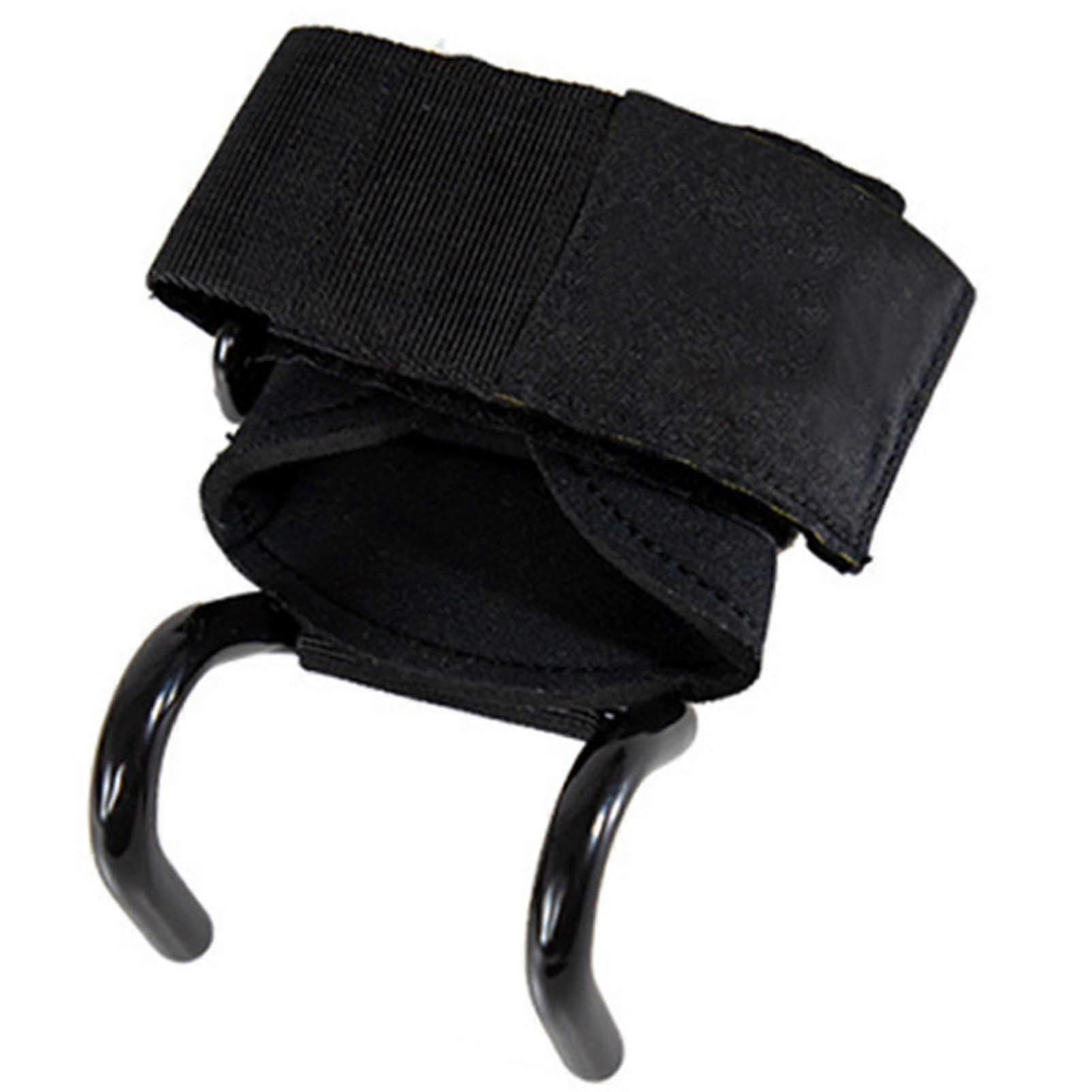 W Lifting Rod Hooks Duty Wrist Wraps Pull-up S Grip Ss