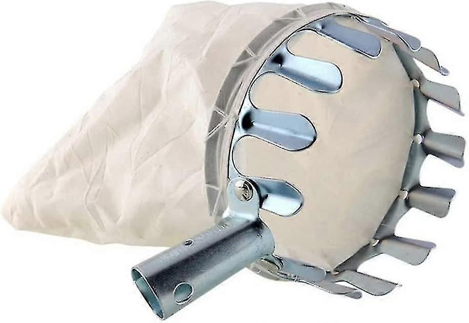 Jinyi Fruit Picker With Basket Oran Tool En Metal Fruit Catcher En, Orc, , 1 Pack
