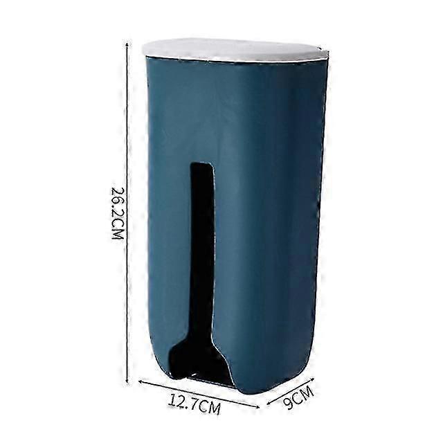 Mutfak Bakkal Plastik Torba Tutucu Dispenser Duvara Monte Çöp Torbası Tutucu Doldurulabilir Çöp Torbası Koruyucu Mutfak Organizatörü