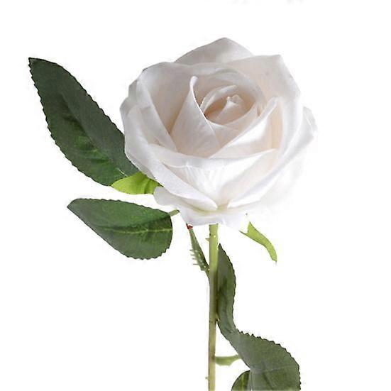Artificial Rose Branch Faux with Stem Indoor Wedding Party Home Flower Floral Arrangement Outdoor Garden Decoration