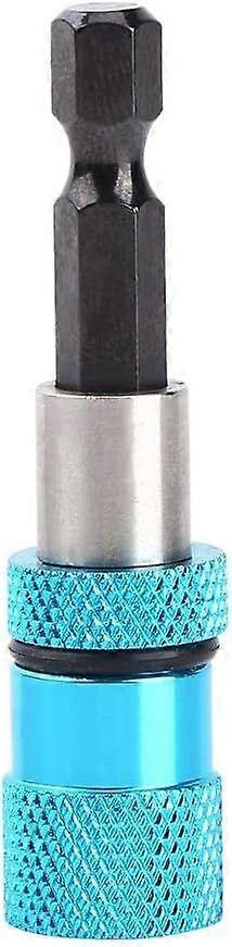 Magnetic Bit Holders Extension Screwdriver Bar Hex Shank Socket Adapter Drill Bit for Electric Screwdriver 1/4inch Hex Length 60mm