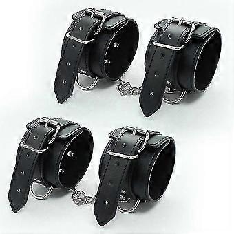 Leather Ankle Straps Perfect For Workout Fitness Cuffs Glutes & Leg,home Yoga For Men & Women