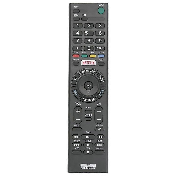 RMT-TX100U Compatible For Sony Television Ergonomic ABS Handheld Remote Controller
