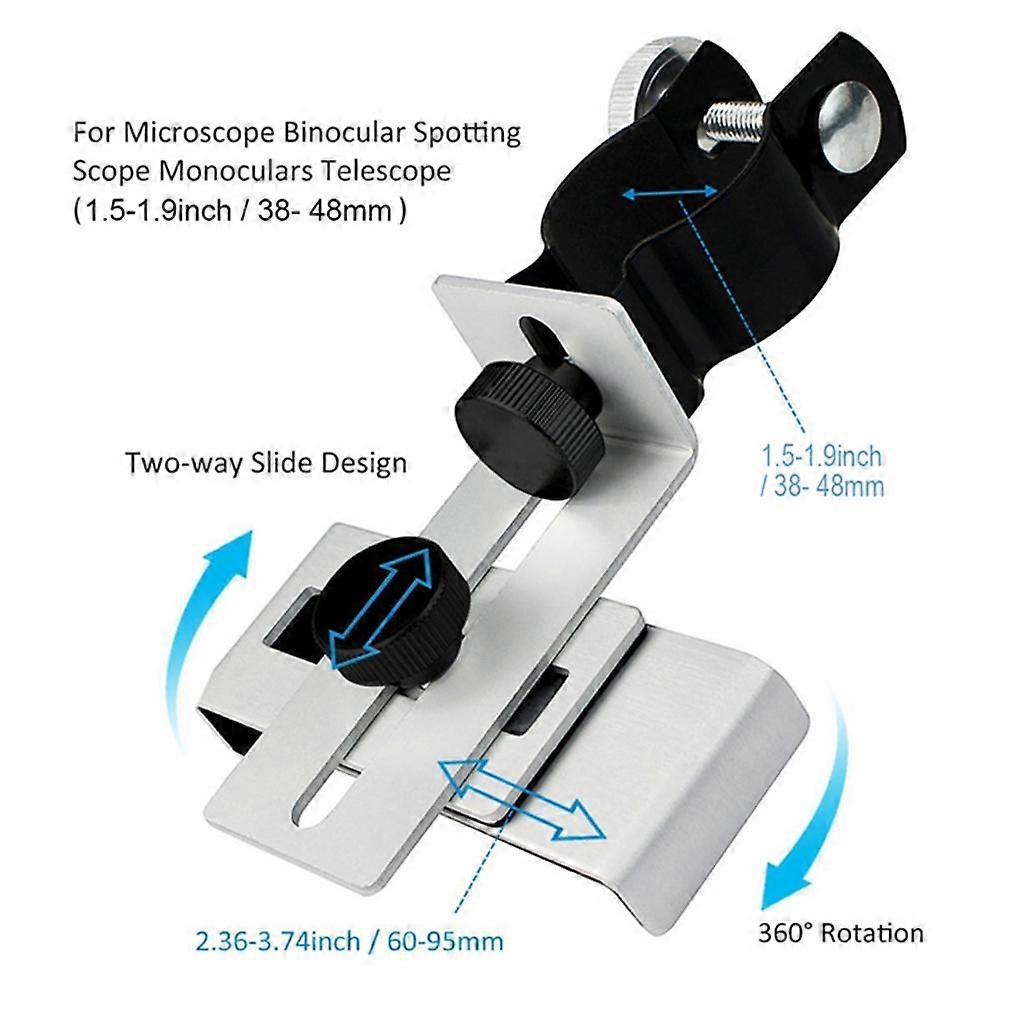 Universal Telescope Cell Phone Adapter Holder Stain Scope Accessory