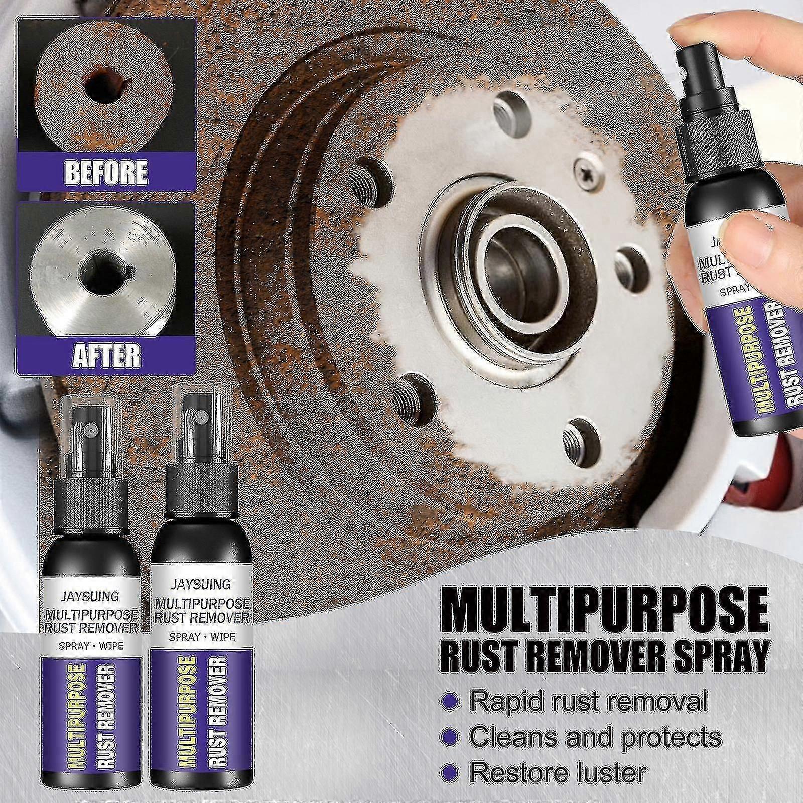 Jaysuing metall rustfjerner multifunksjonell bilhjulpolering renoveringsmiddel kran rustfritt stål rustfjerner BF 30ml 50ml