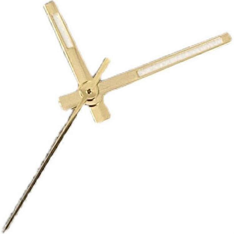Watch Hands Green Luminous for NH35/36/4R/7S Movement Watch Accessories Pointer Three-needle(Gold)