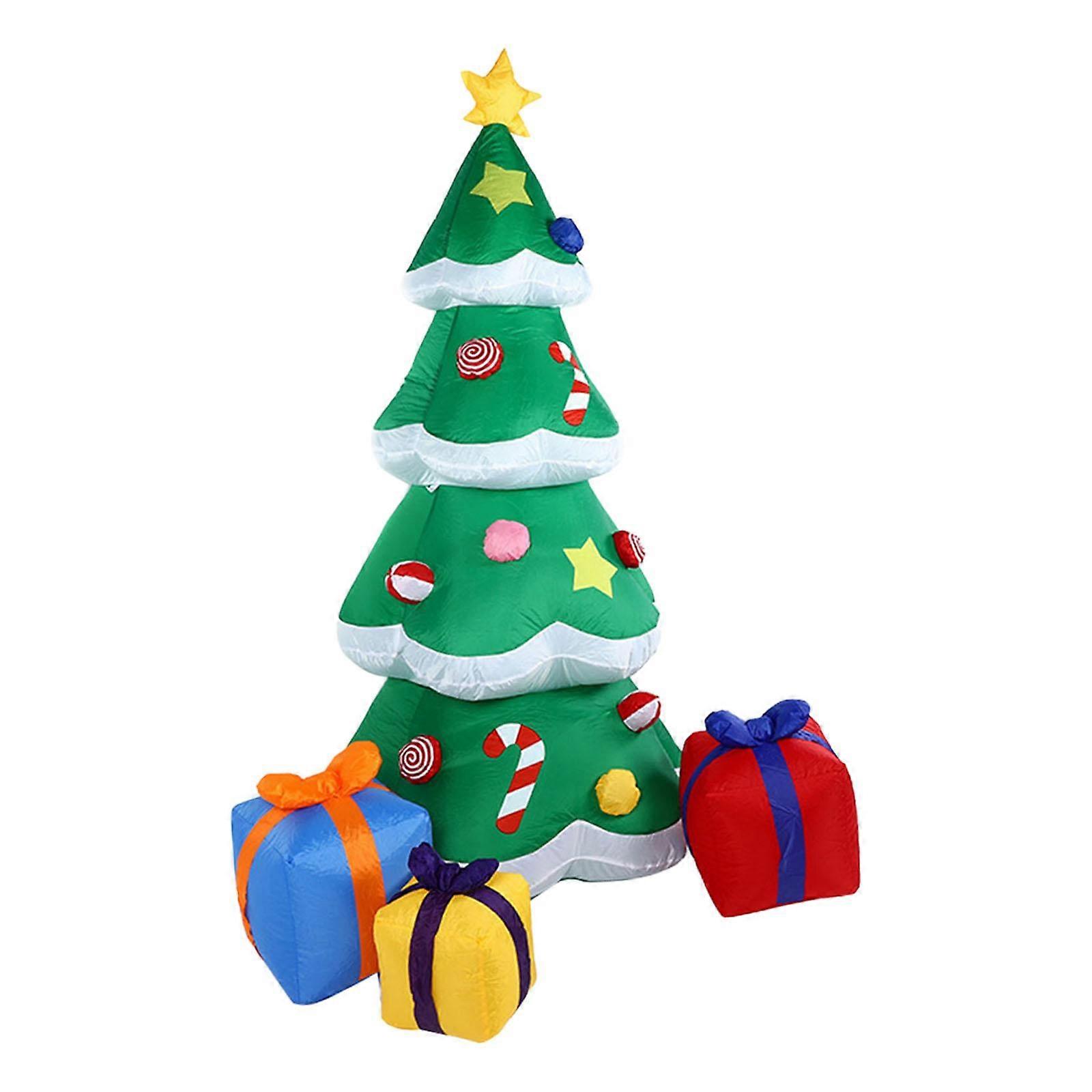 Puntelli gonfiabili per alberi di Natale Novelty Star Treetop per feste di nozze in patio