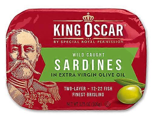 Kong Oscar Wild fanget sardiner i ekstra virgin olivenolje