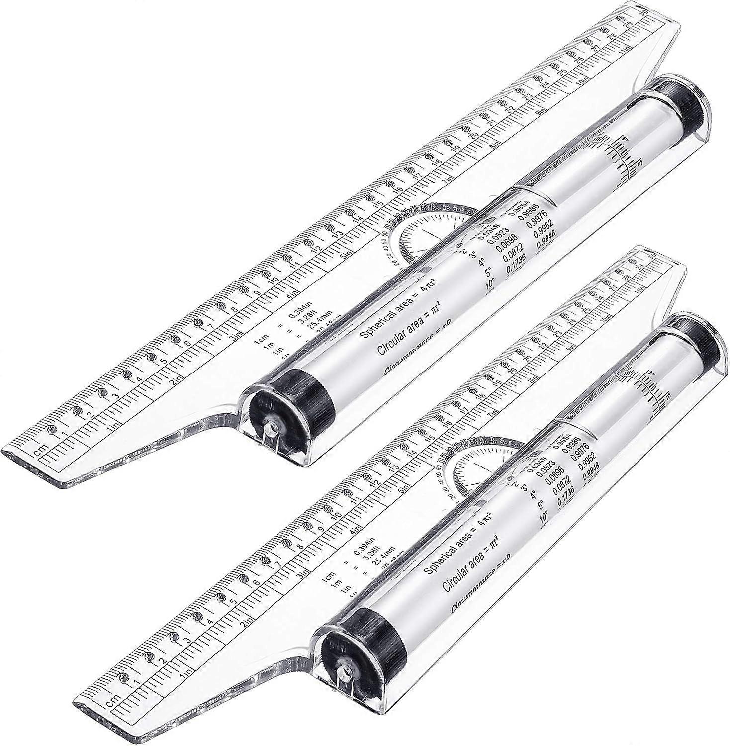 Plastic Measuring Rolling Ruler, Drawing Roller Ruler