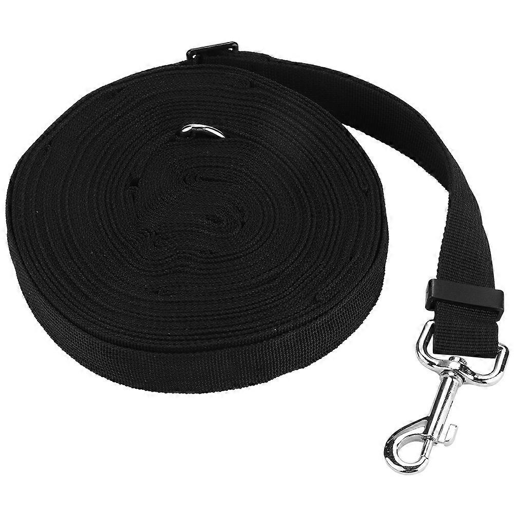 49.21ft Strong Nylon Rope Dog Leash With Comfortable Handle Dog Walking Training Leash