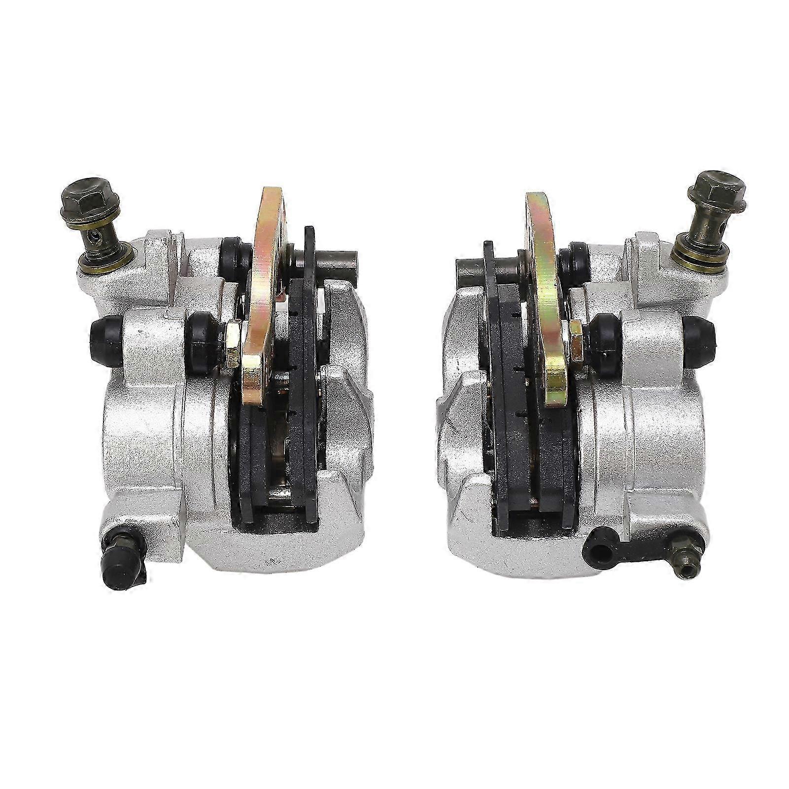 Front Brake Caliper Set with Pads for KLF300 Bayou ATV, 43041 1518 Left Right Pair
