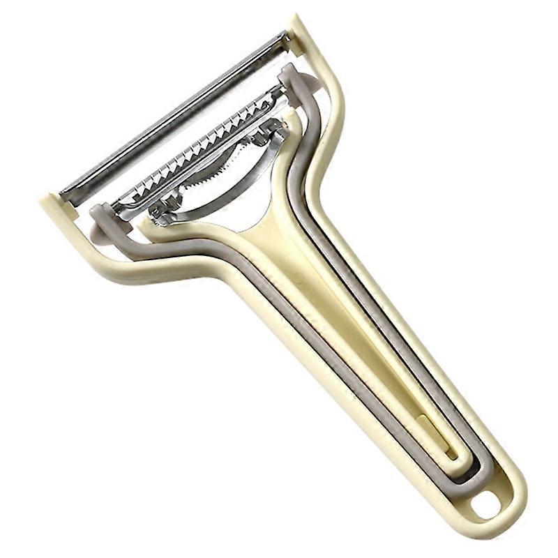 3Pcs/Set PP+Stainless Steel Melon Peeler Cabbage Shredder Multi-function Kitchen Tool