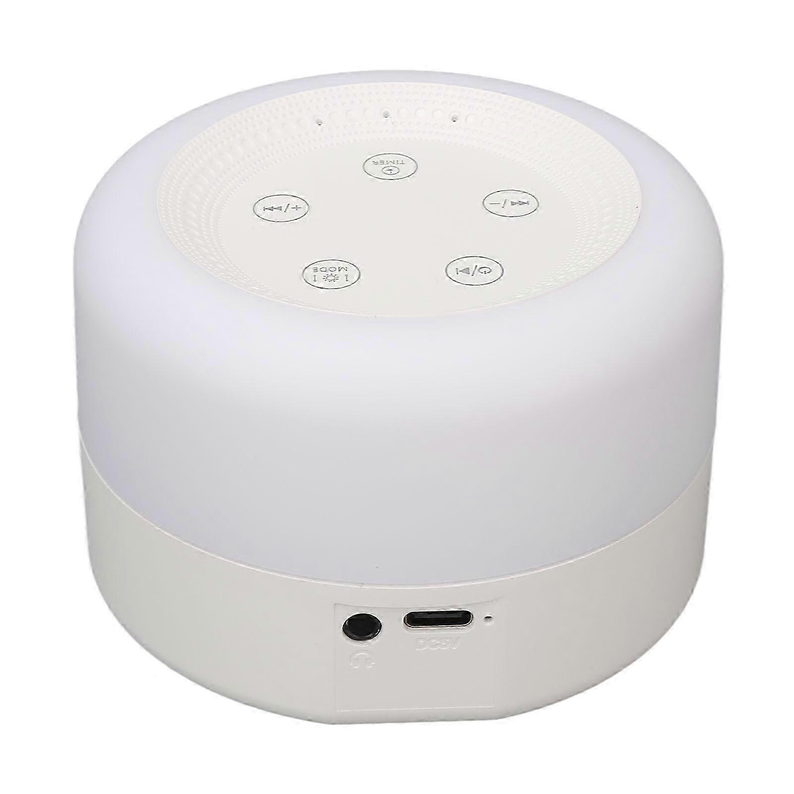 White Noise Device Colorful Light Various Music USB Rechargeable Promote Sleep Sound Machine