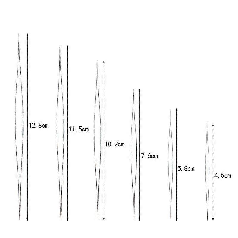 Aiguilles à perles pour la fabrication de bijoux, 6 tailles grandes aiguilles à œil pour perles de rocaille, grandes aiguilles à œil avec bouteille de rangement transparente pour bracelet Threading_Speci
