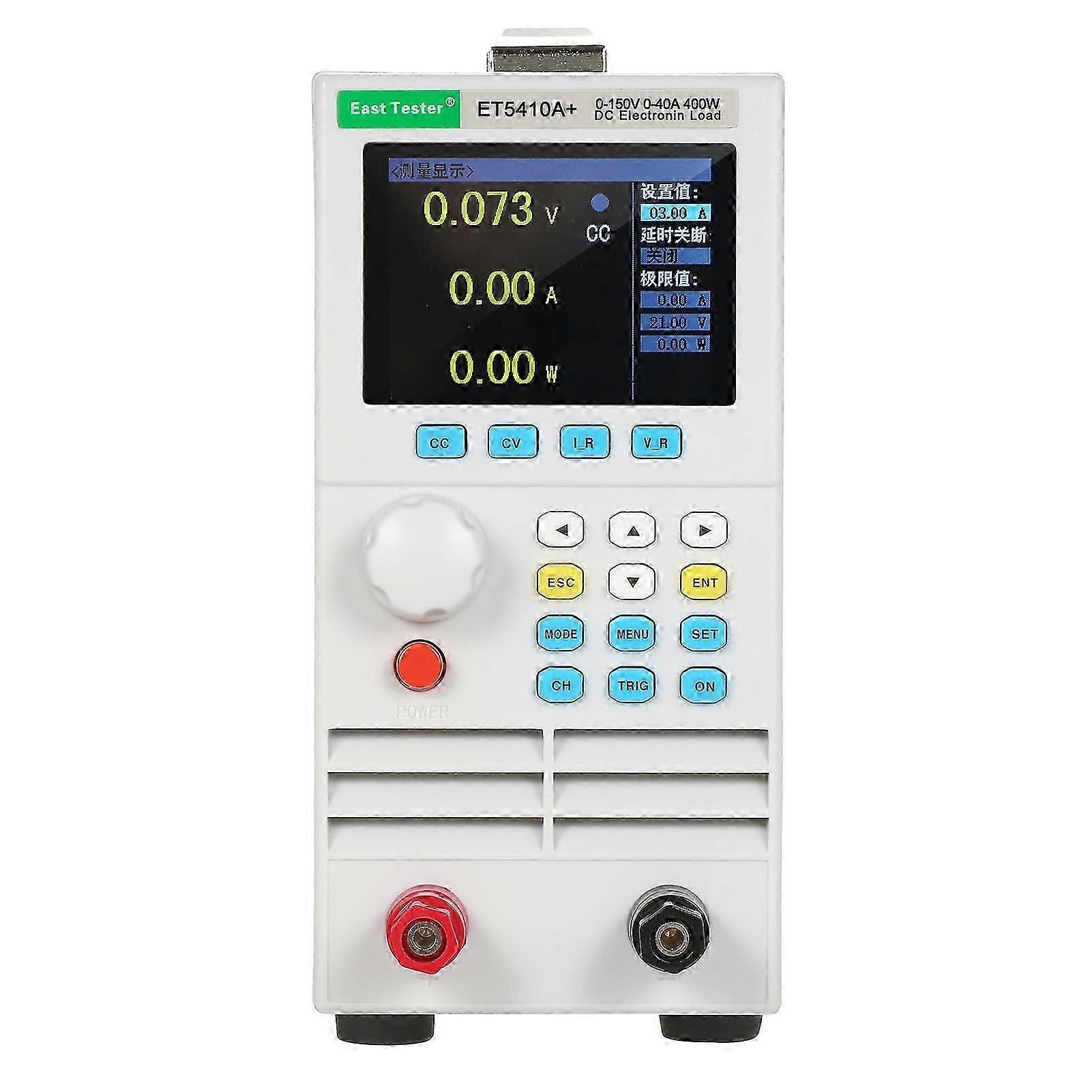 East Tester ET5410A+ Programmable Single-channel DC Electronic Load 150V 40A 400W Single Channel DC Programmable Electronic Load Tester CC CV CR CP CC