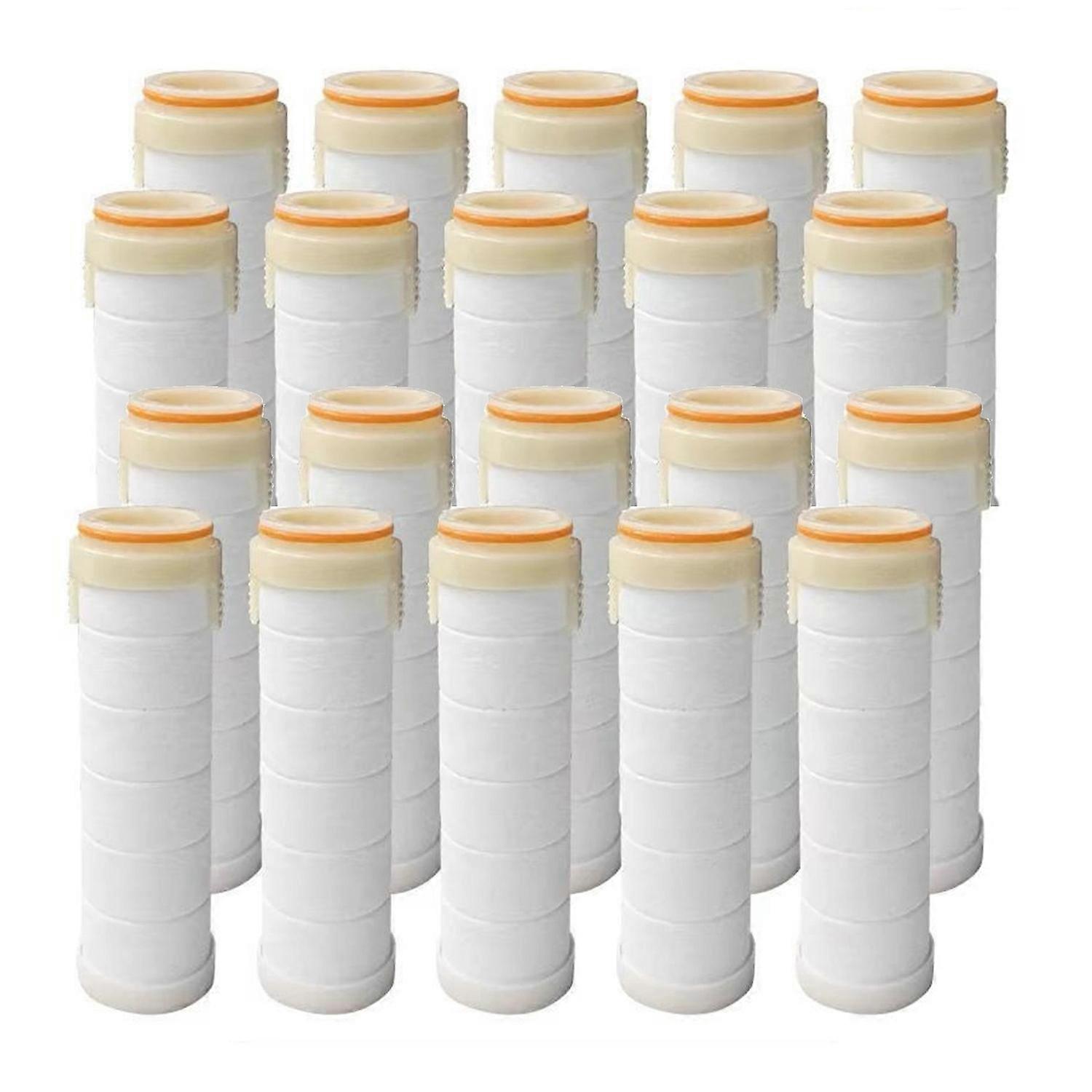 10/20Pcs Water Shower Head Filter Regular Replacement Refreshing Shower Filter Core for Drivse Turbo