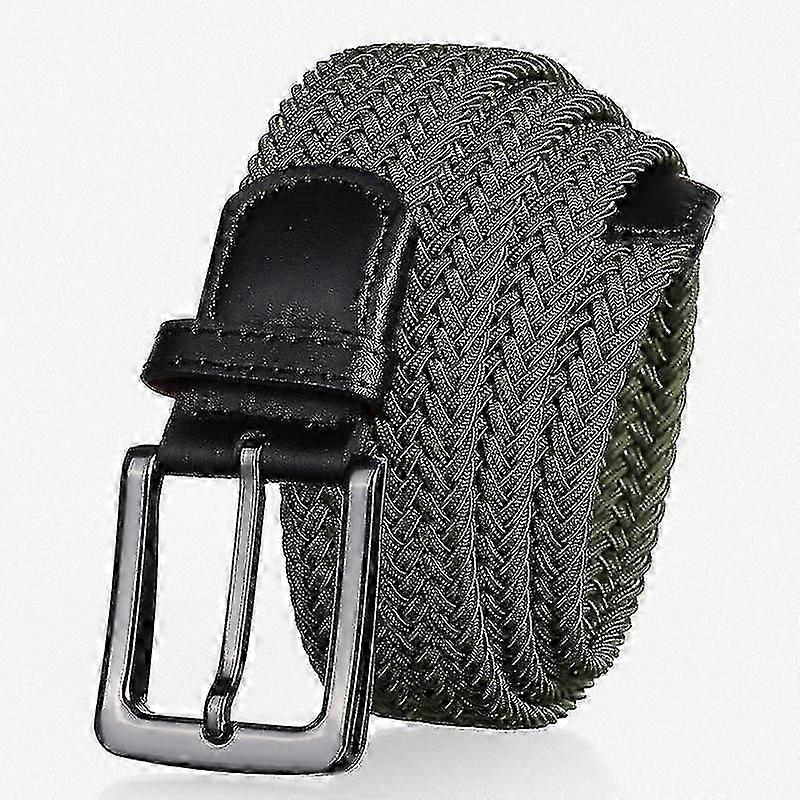 Belt Men's High-end Golf Belt Belt Youth Business Elastic Pin Buckle Belt