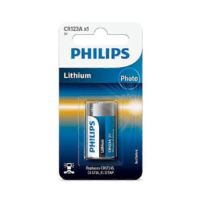 Piles Philips CR123A 3V LITHIUM