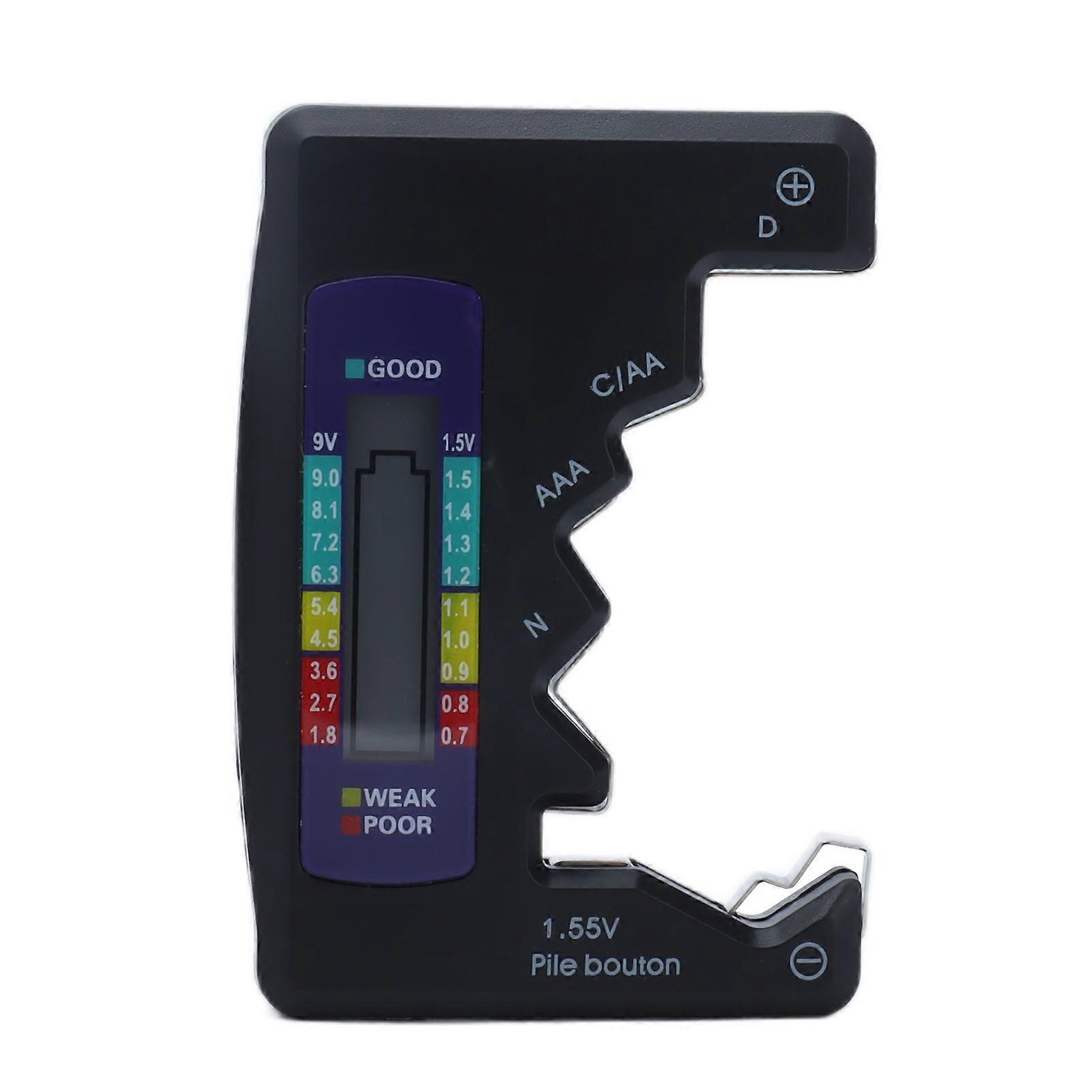 Portable Digital Battery Life Tester, Rechargeable Battery Tester with Universal Compatibility, Compact And Lightweight For Effortless Carrying In