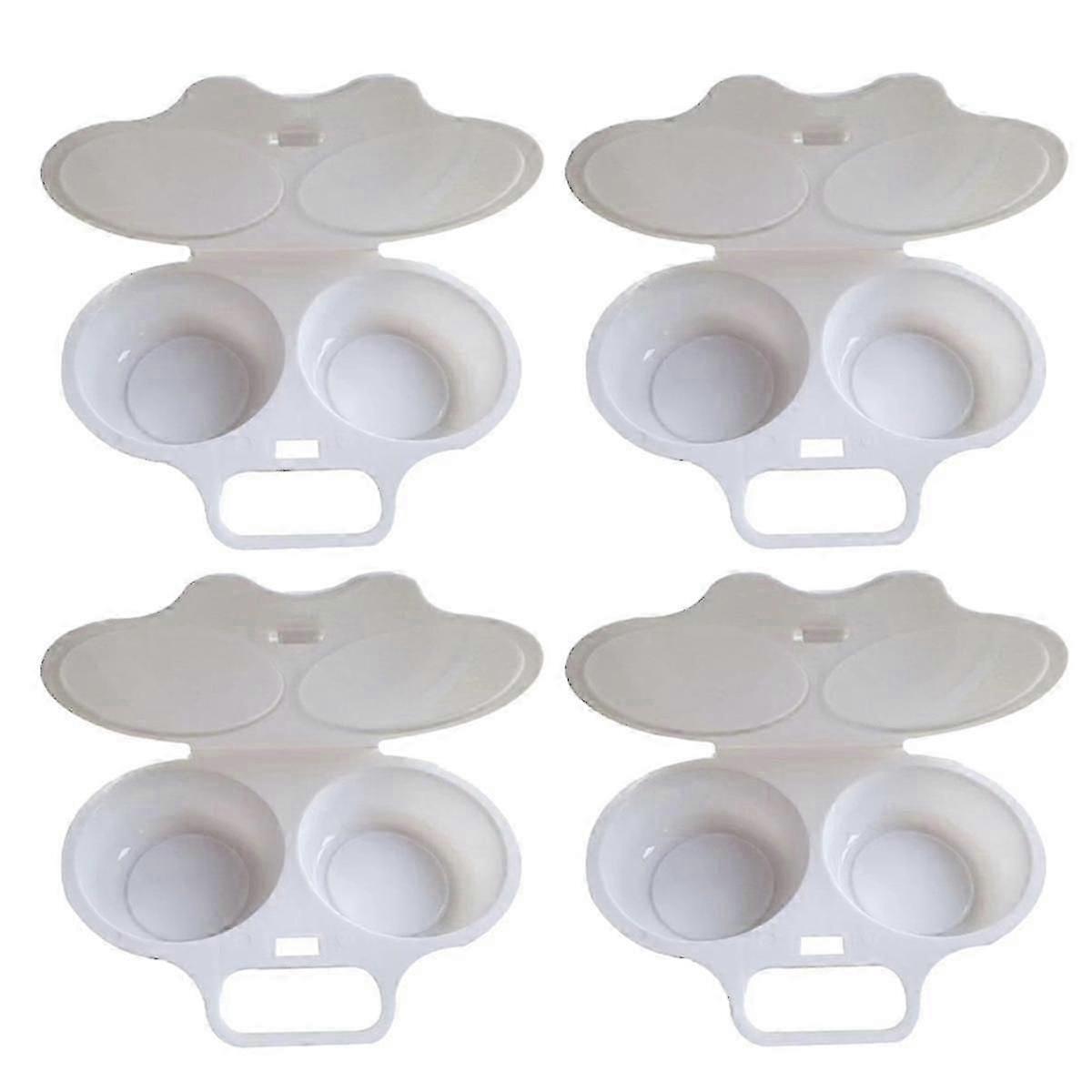 Microwave Egg Steamer Omelette Round Egg Steamer Cooking Mold Egg Boiling Tool Kitchen Egg Gadget