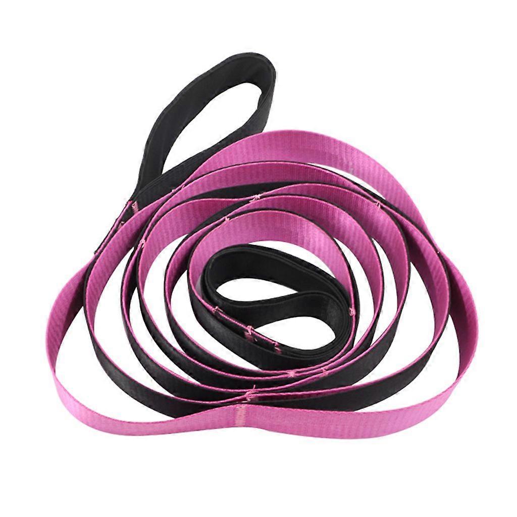 Nylon Yoga Stropp Fysioterapi Rehab Multi-Loop Treningsstropper Ikke-elastiske