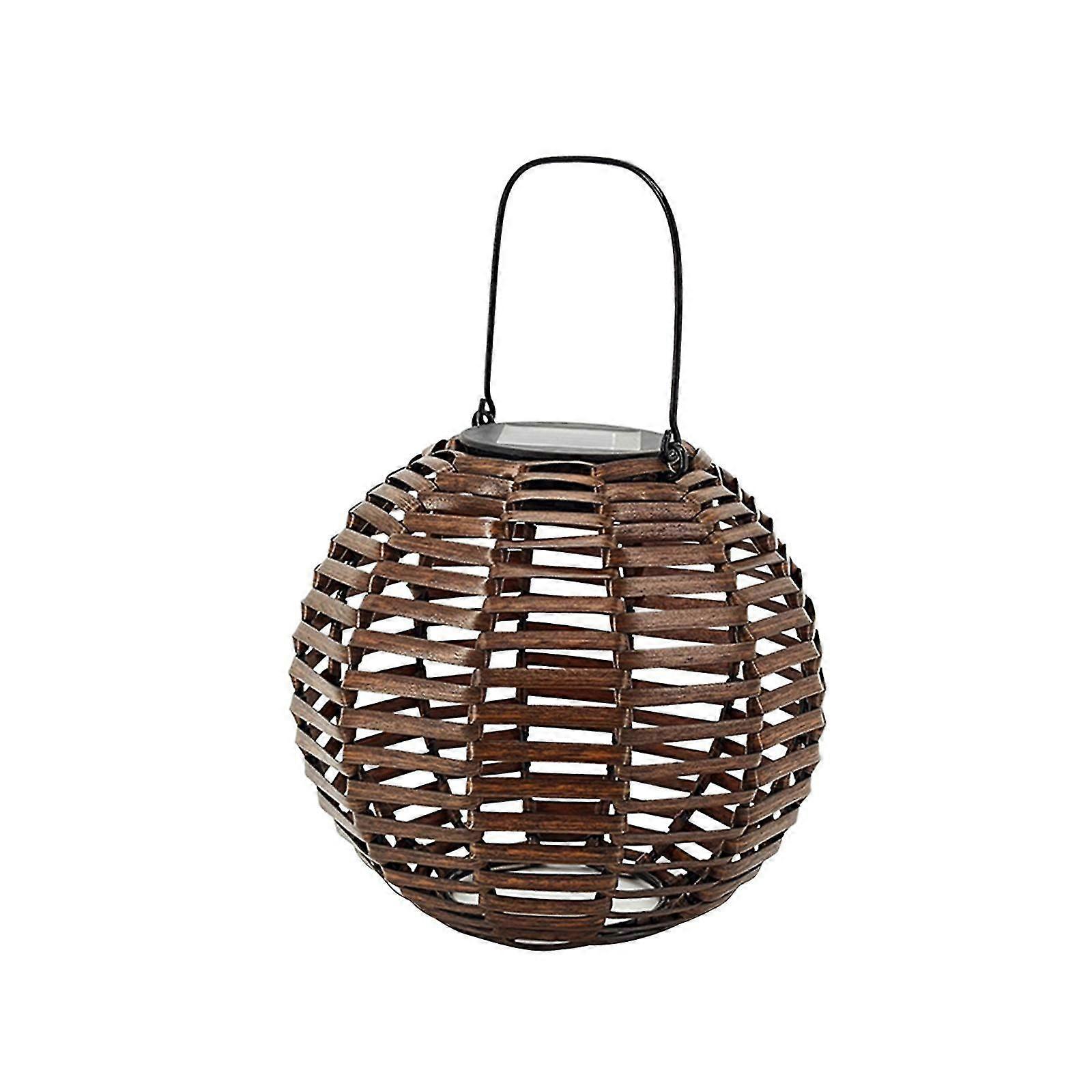 Solar Power Garden Lantern IP55 Waterproof Tabletop Lamp for Pathway Porch Balcony LED