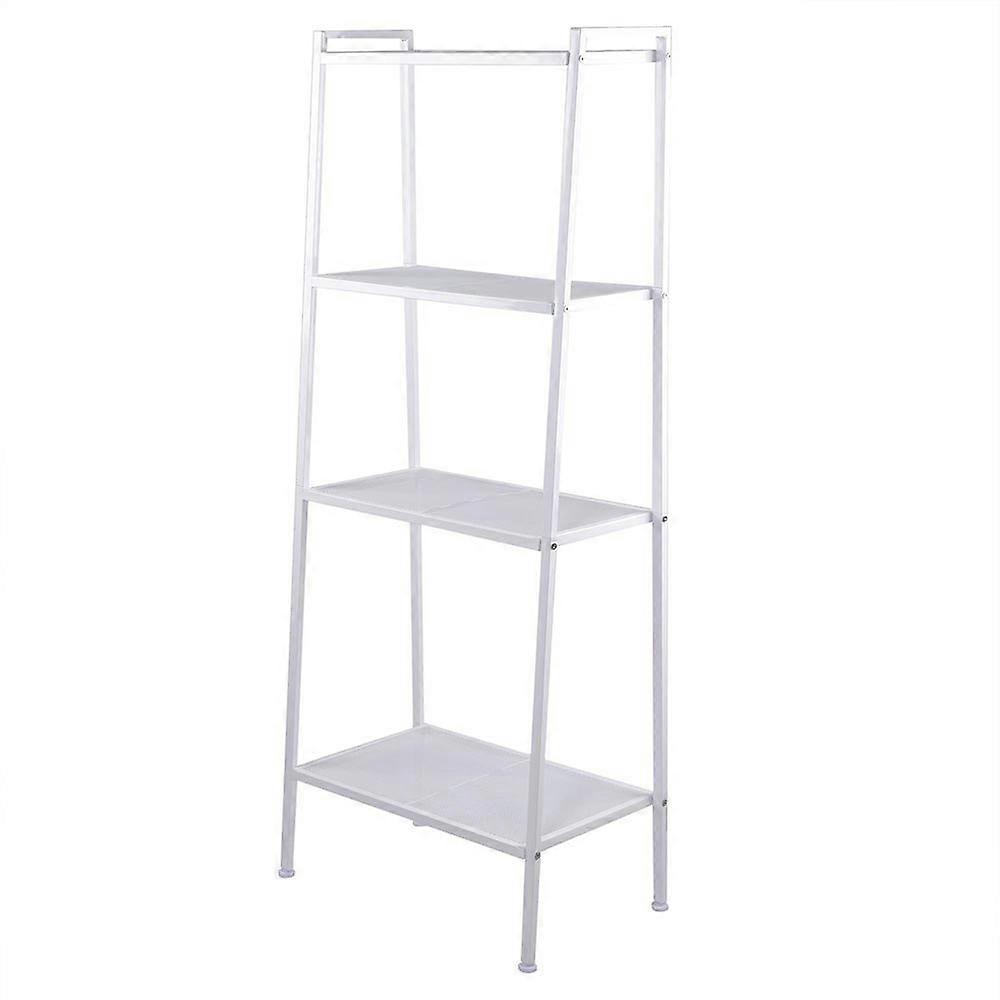 Multipurpose Iron Widen Ladder Shelf Bookcase for Home Office