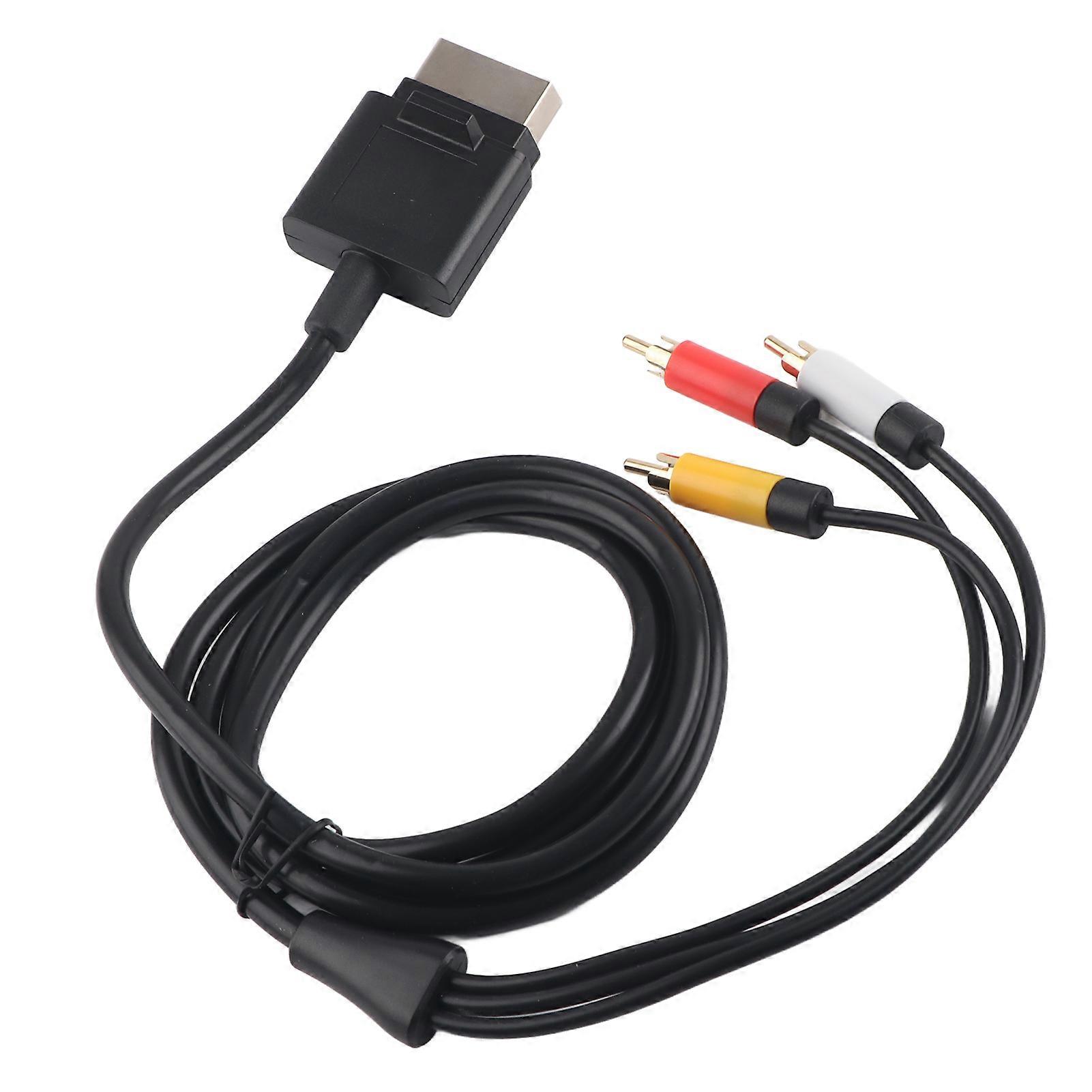 Gaming Companion, AV Audio Cable For High Definition Experience, Component ABS TV Connection