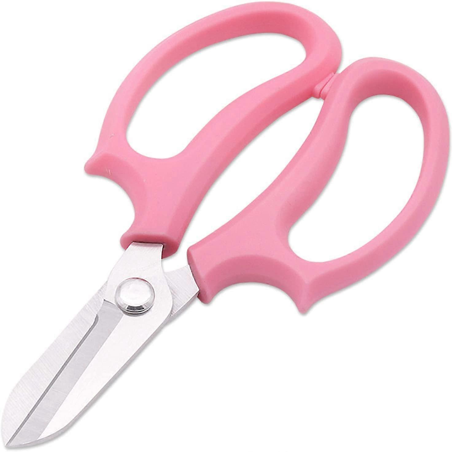 Flower Scissors for Professional Use, Comfortable Grip Garden Scissors with Premium Steel Blades for Easy Stem Cutting