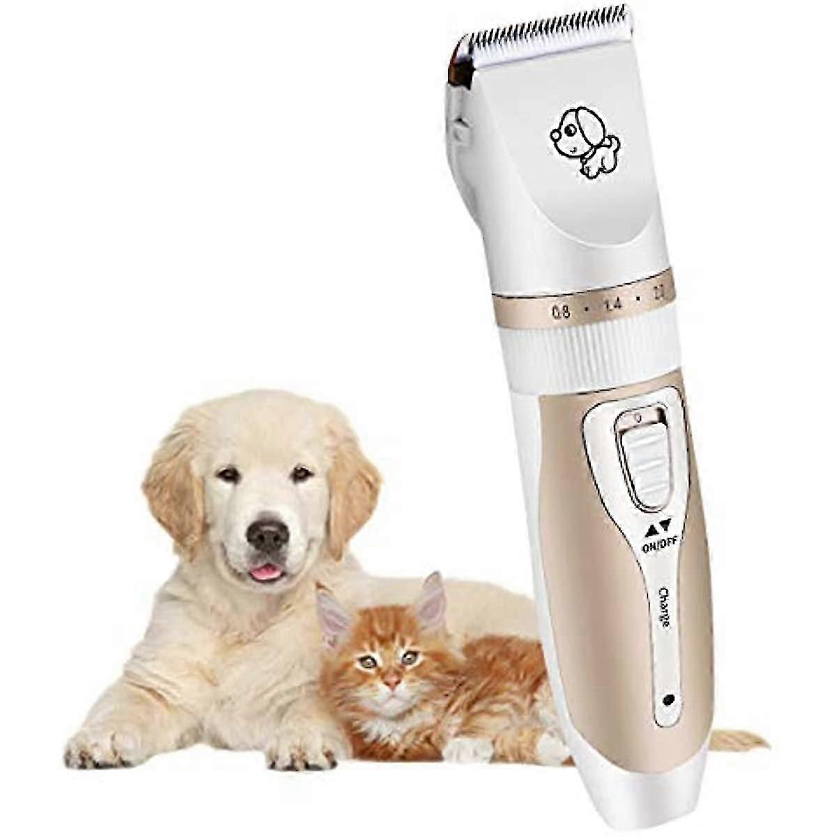 Dog Shaver Clippers Dog Clippers Cat Shaver USB Rechargeable Cordless Pet Hair Clipper Electrical Low Noise Pet Grooming and Trimming