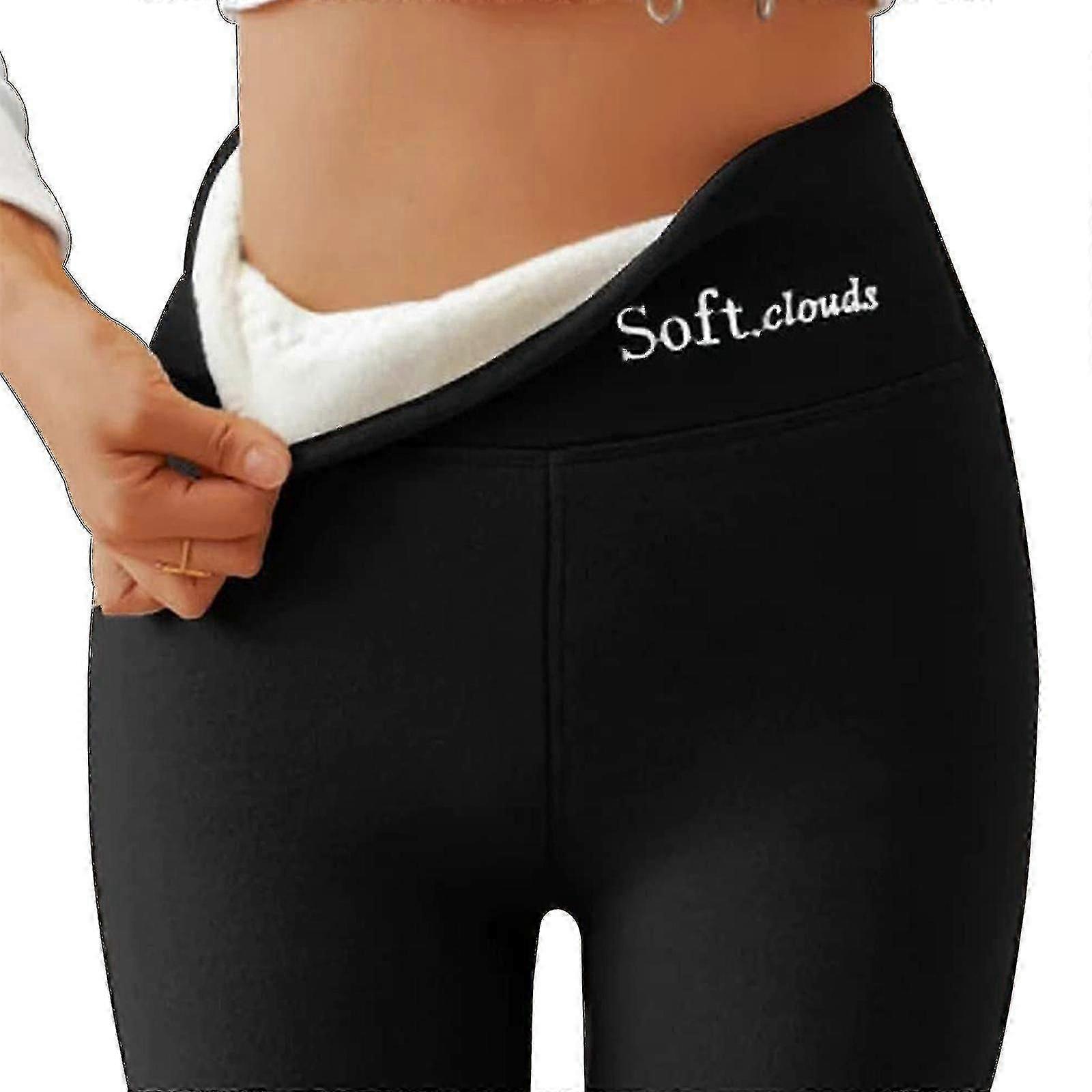 Women's Thermo Leggings Thick Fleece Lining For Keep Warm Pants_ZKD22