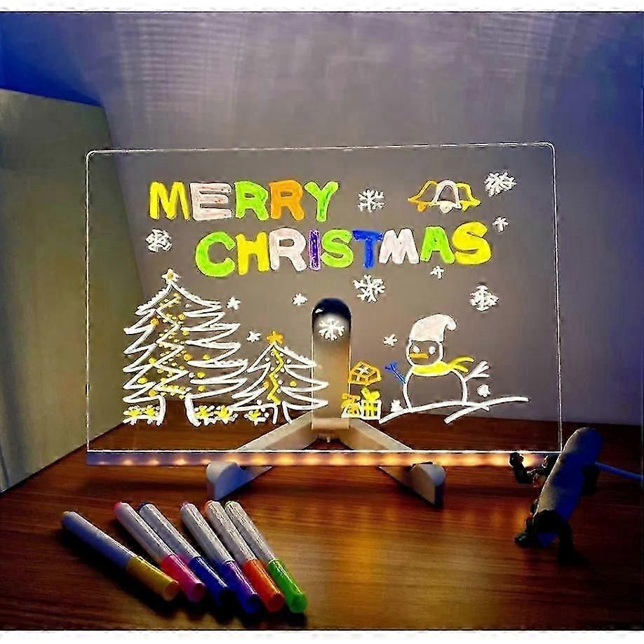 LED Note Board with Colors, Glow Letter Message Board