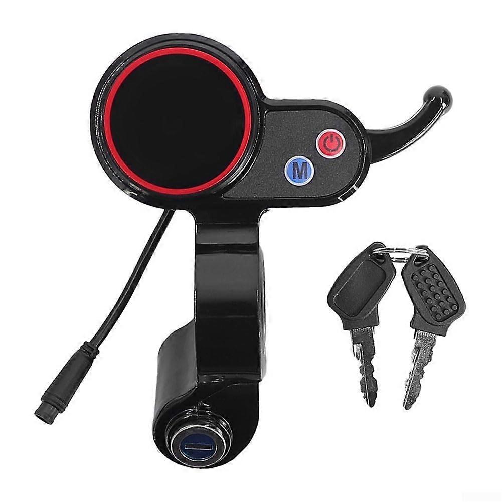 Electric Scooter Display Screen, 6-Core Lcd Display Dashboard Screen for Hitway H5