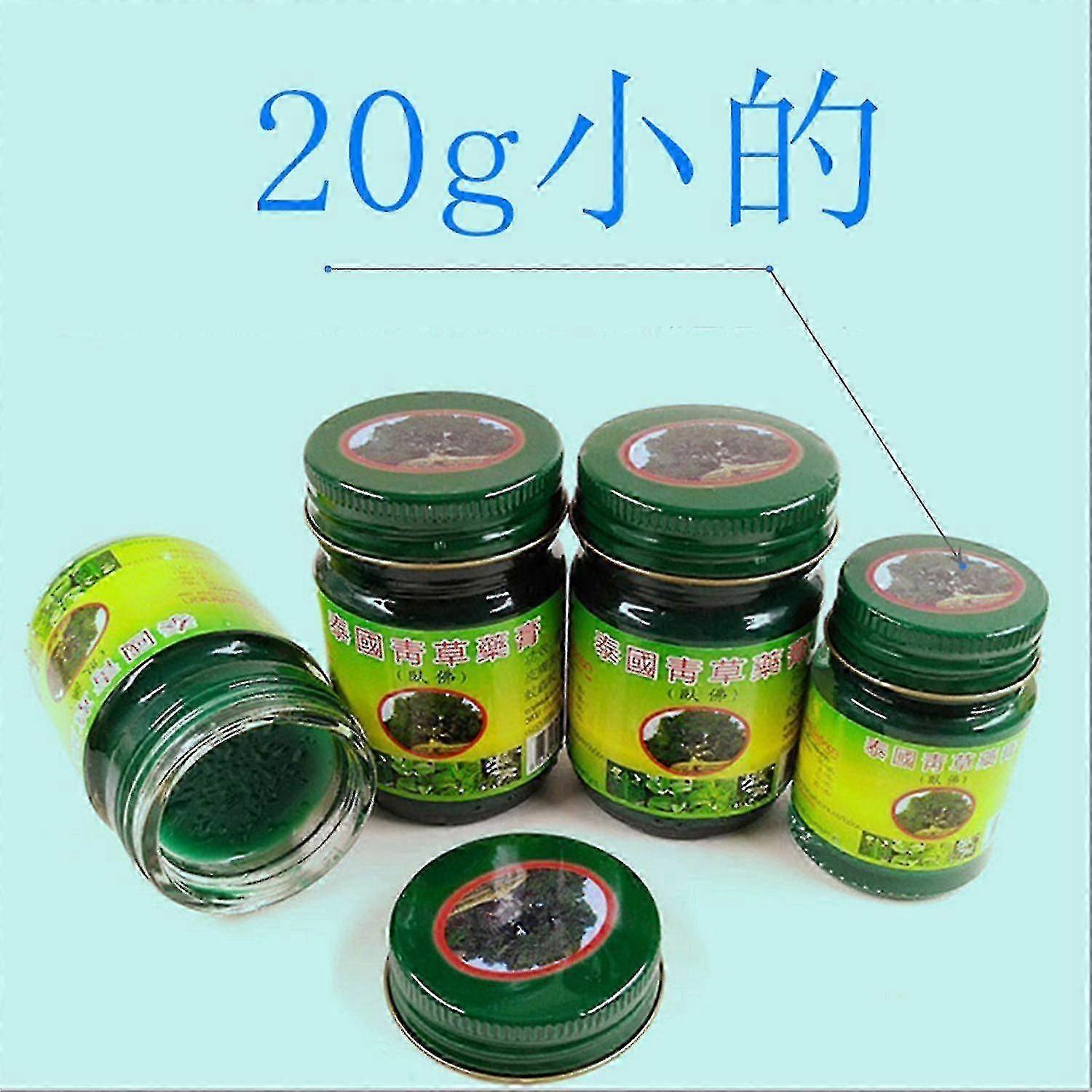Tailandia Tailandés Zhonghe Crema de hierba verde Buda reclinable Crema Aceite fresco Jp