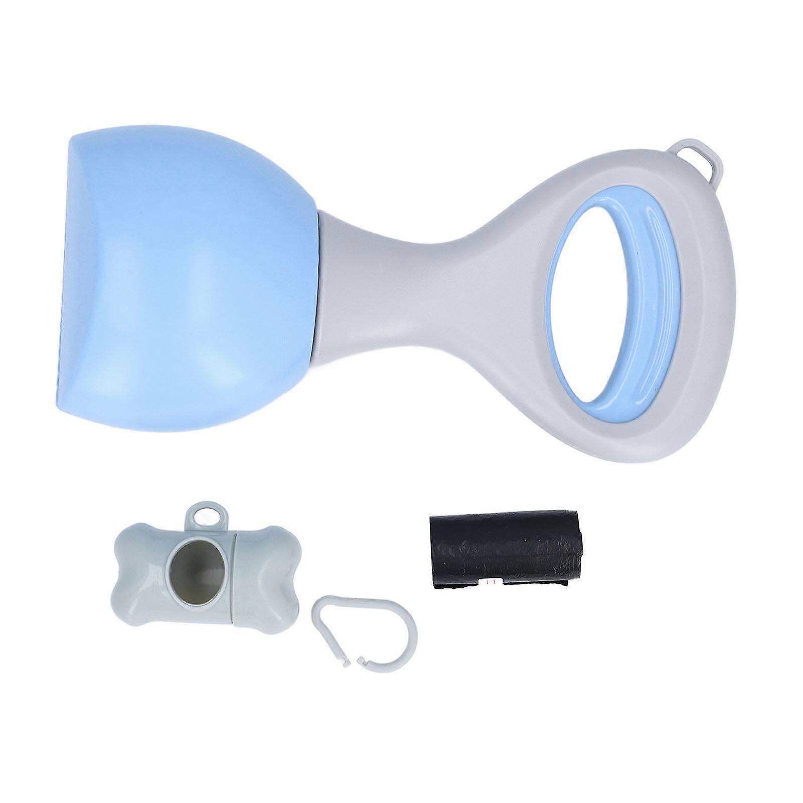 כלבי קקי לא שבירים ידית ארגונומית נייד ניהול פסולת לחיות מחמד כלב סקופר טופר סקופ לחצר 28 ס"מ