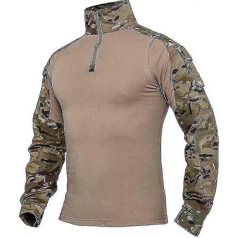 Men Tactical Outdoor Combat Shirt 2eply-11