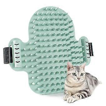 Katzenecke Bürste Gummi Haarentfernung Lustige Katze Spielzeug, Katze Selbst groomer Wand Ecke Bürste Massage zur Linderung von Juckreiz